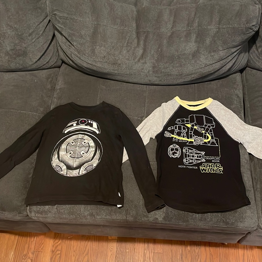 Star Wars Gap kids Tshirts Sz S
